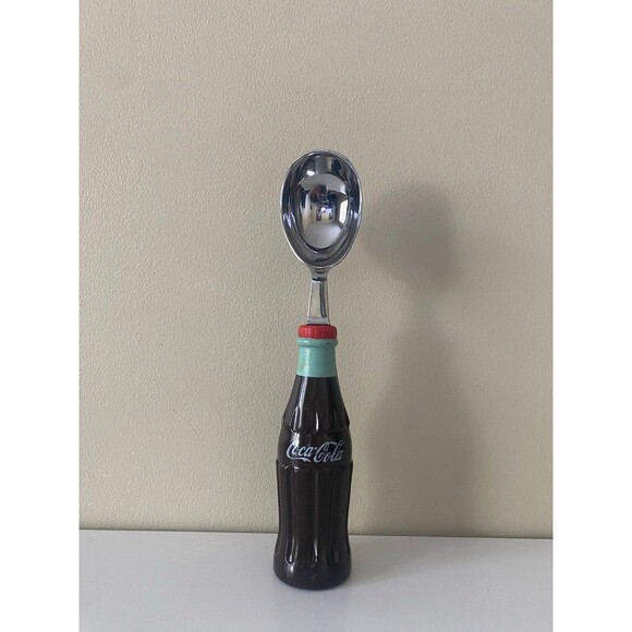Vintage Coca Cola Ice Cream Scoop Collectible Soda Party Kitchen Tool Utensil - Picture 8 of 9